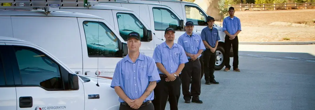 KIC Refrigeration crew ready for Mini Split Repair jobs across Texas City
